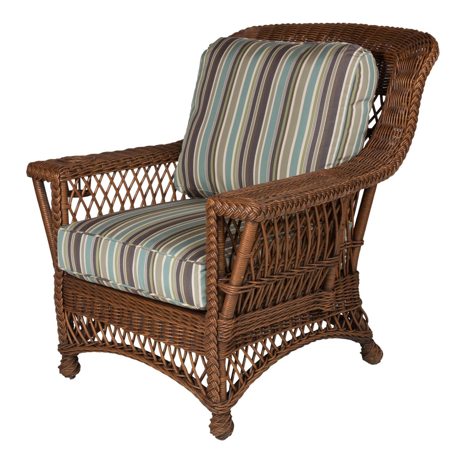 Rockport Arm Chair - Sailcloth Seagull (DW)