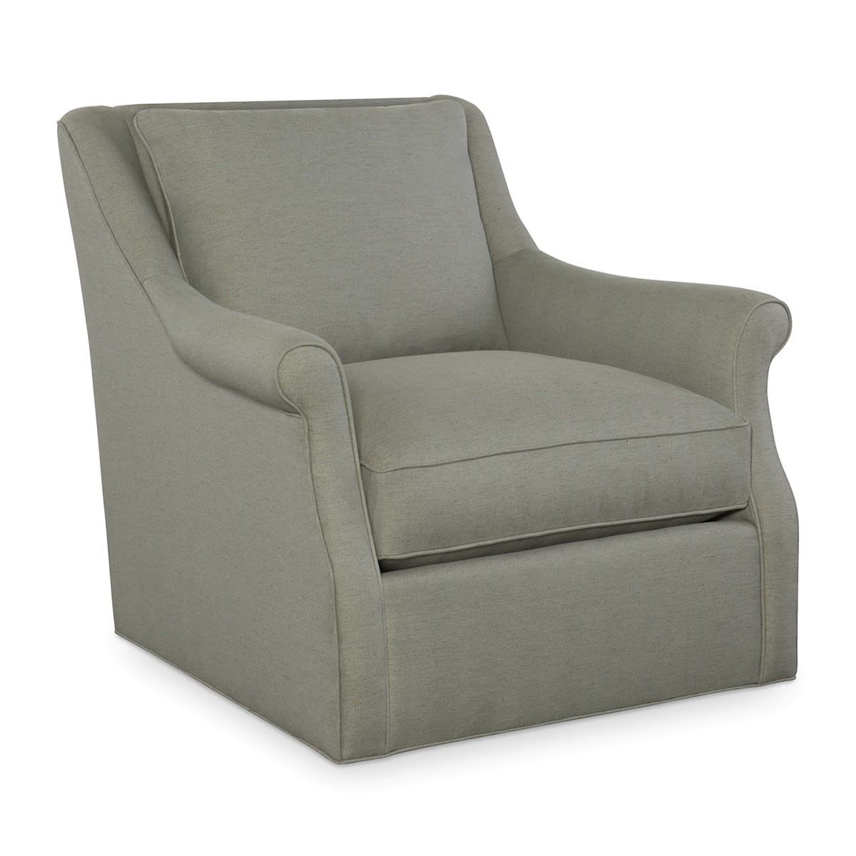 Marcelle Swivel Chair - Castellet Jonquil