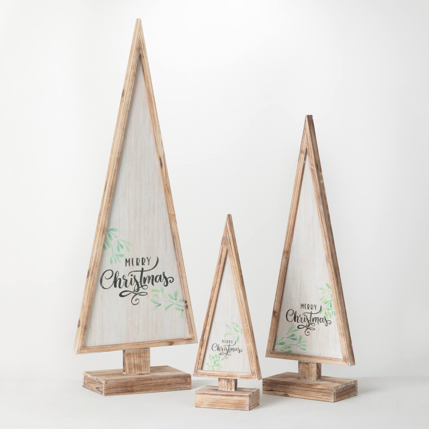 Merry Christmas Cone Tree - 