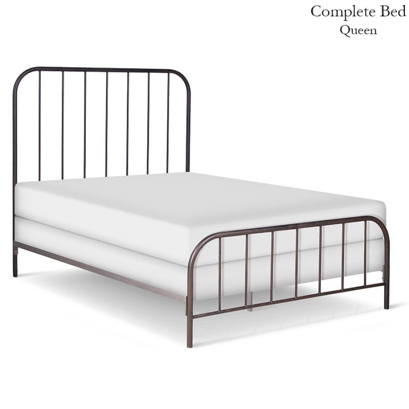 Twin Iron Bed - Copper