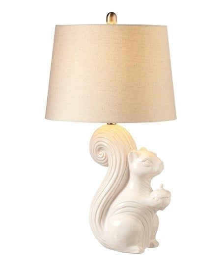 Squirrel Lamp with USB Plug-In