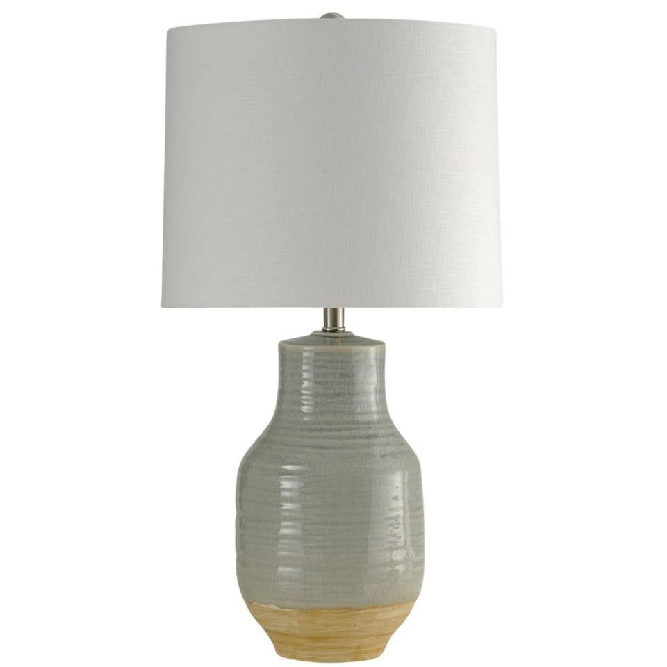 Prova Gray Dipped Table Lamp