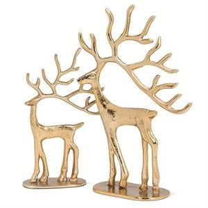 Gold Modern Reindeer - 