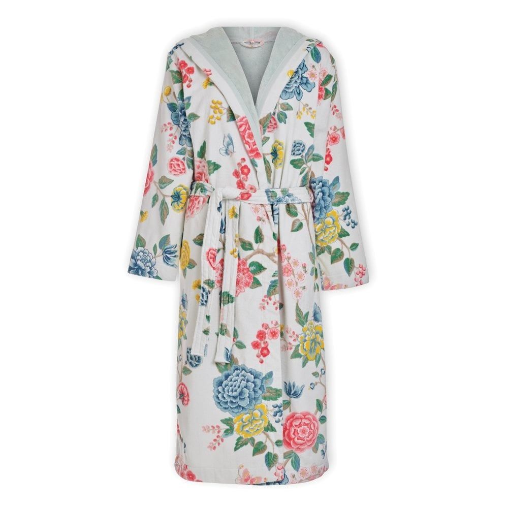 Good Evening White Bathrobe - 