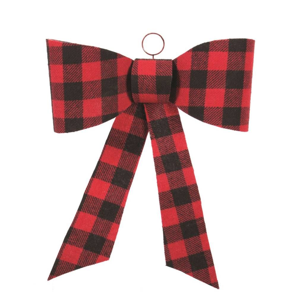 Buffalo Check Bow (Cand)