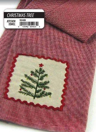 Christmas Tree Dish Towel (MH)