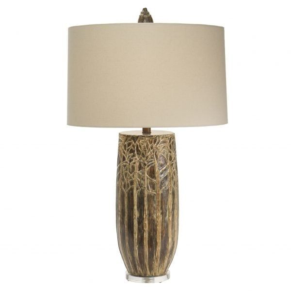 Brown Forest Table Lamp-NL