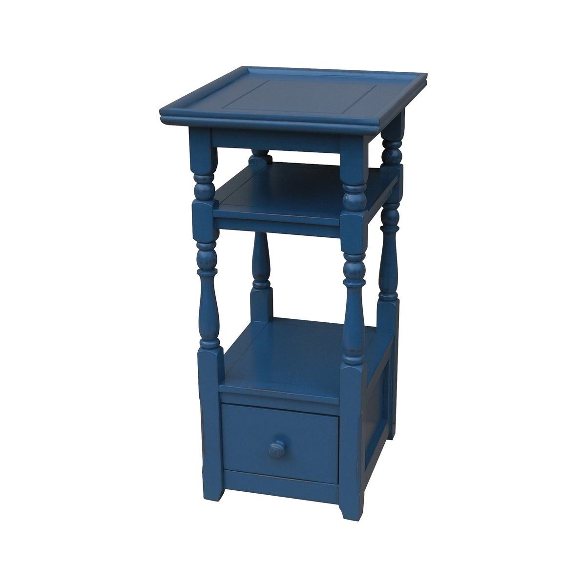 Cottage Bedside Table - Grey (TW)