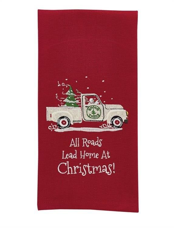 Dishtowel - Home at Christmas