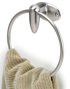 Stream Towel Ring Nickel