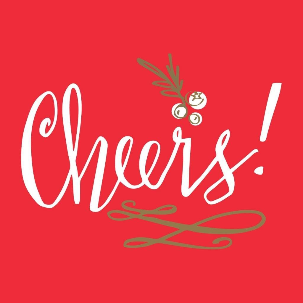 Cheers! Quip Cocktail Serviettes - OCD