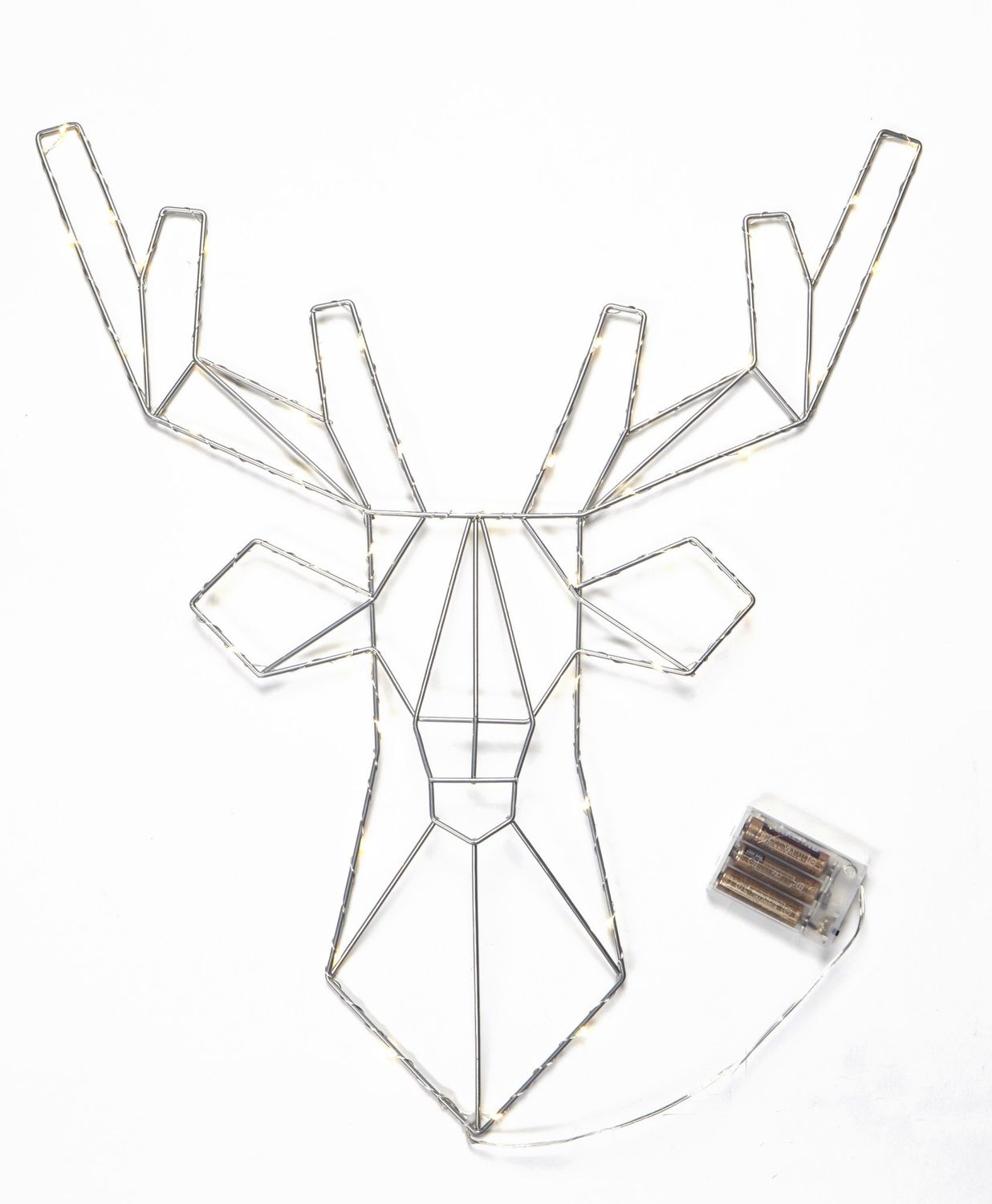 Light-Up Stag Head