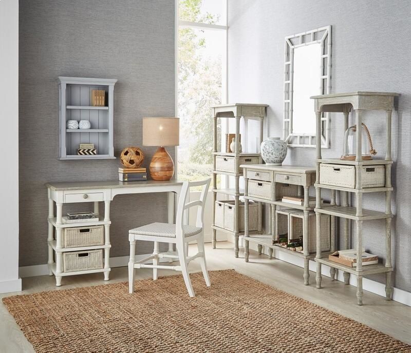 Island Display Shelf - White