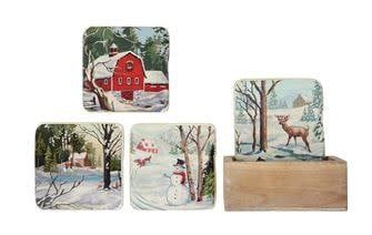Paint by Number Coasters S/5 (CC)