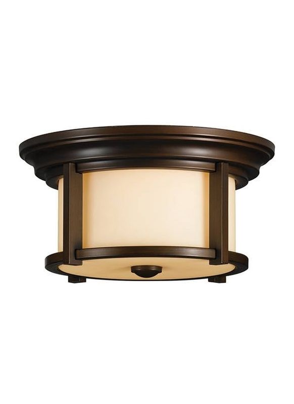 Merrill 2-Light Flushmount - Heritage Bronze (FES)
