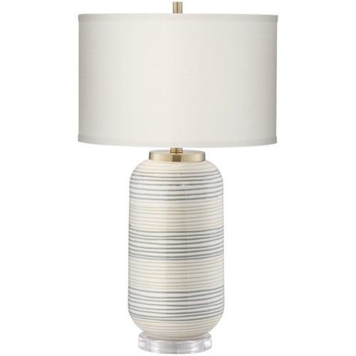 Striped Adler Table Lamp
