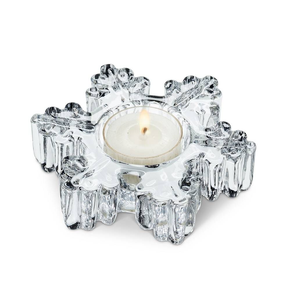 Thick Snowflake Tealight