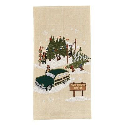 Dishtowel - Camp Bearfoot Tree Lot