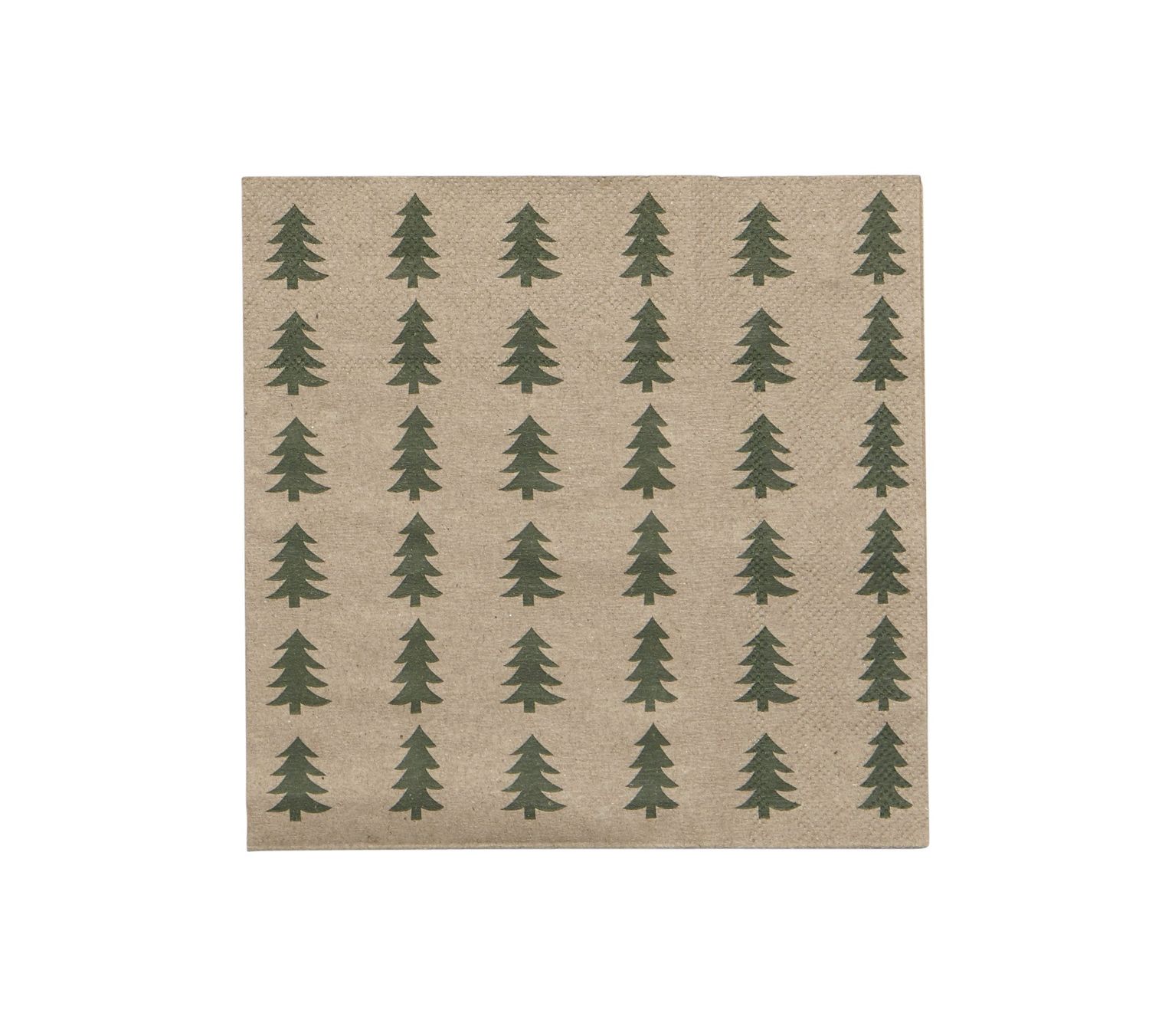 Kraft Tree Lunch Serviette