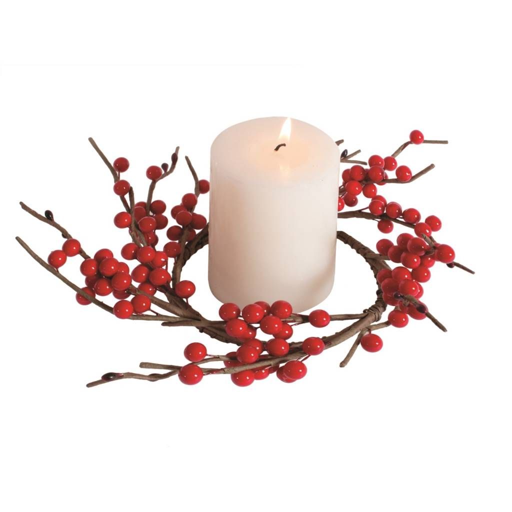 Red Berry Candlering (Cand)