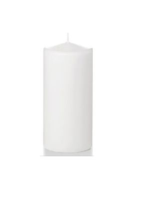 Pillar Candle, 3x6 White (60 hrs)
