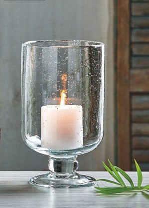 Bubble Glass Hurricane - Medium