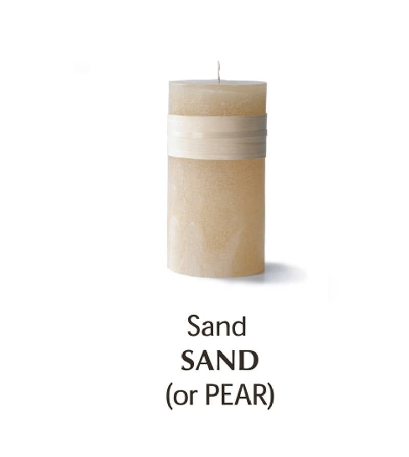 Sand Timber Candle - 3 x 3