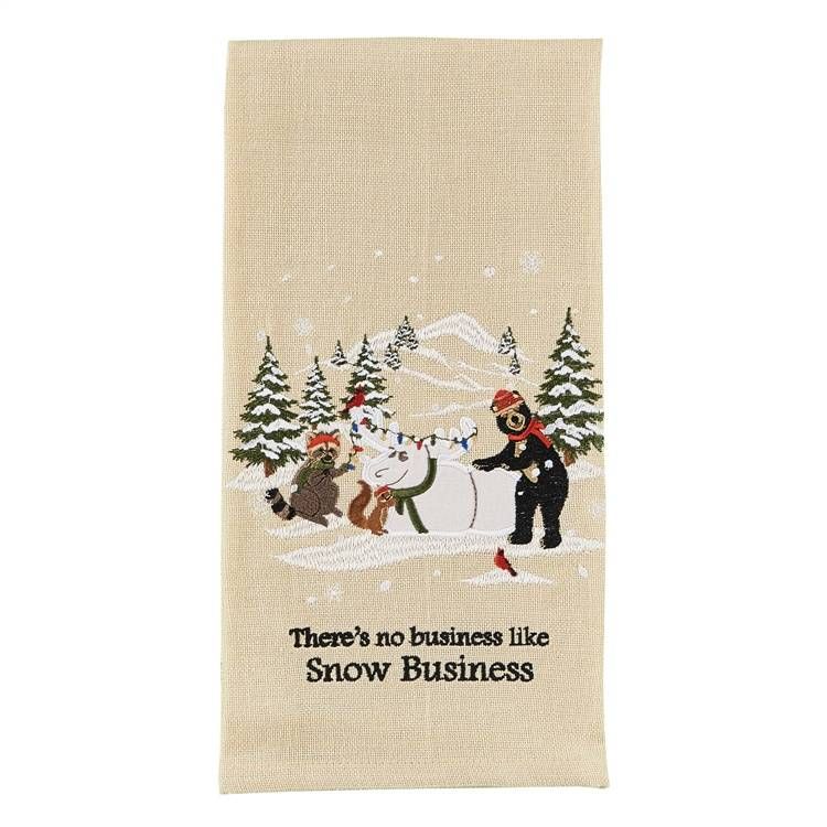 Dishtowel - Snow Business