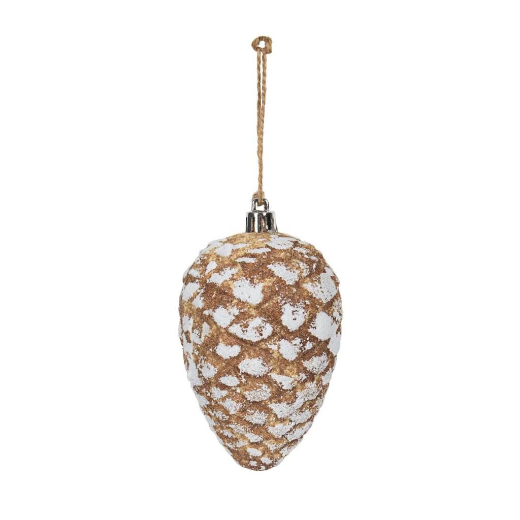 Snowy Pinecone Ornament