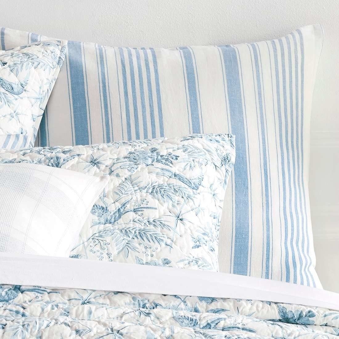 Montebello Asiatic Blue Euro Sham