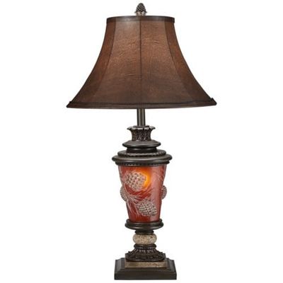 Pinecone Glow Table Lamp