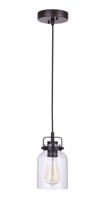Foxwood 1-Light Mini Pendant - Flat Black