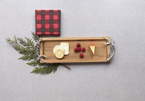 Antler Serving Tray Natural