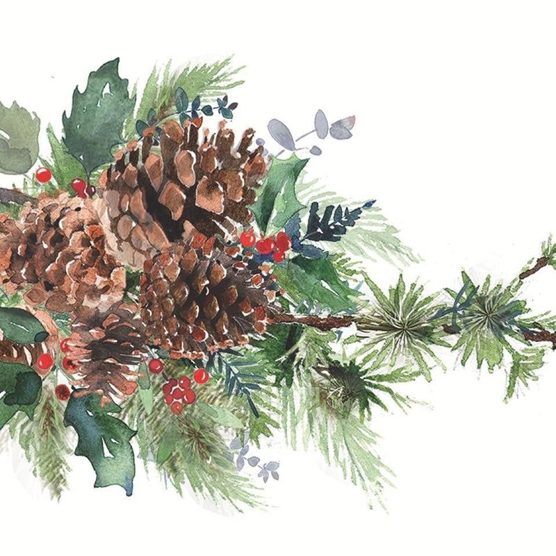 Lunch Serviette - Winter Pine