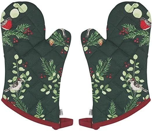 Forest Birds - Oven Mitt Set