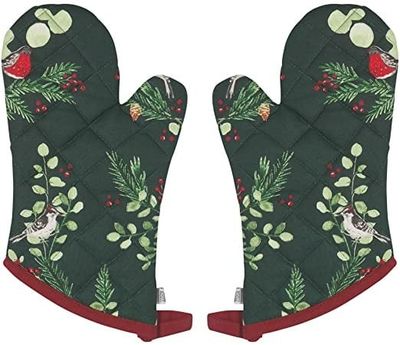 Forest Birds - Oven Mitt Set
