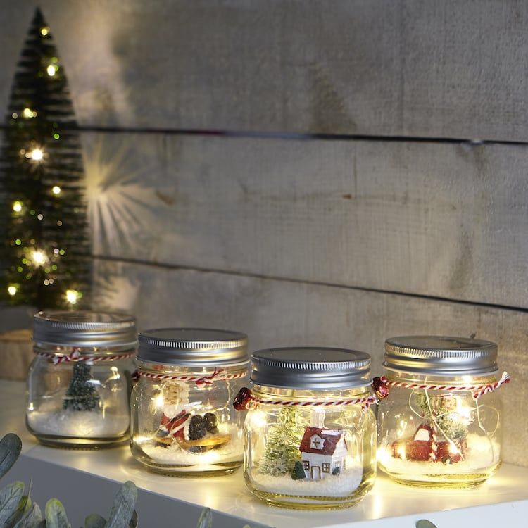 LED Xmas Jar
