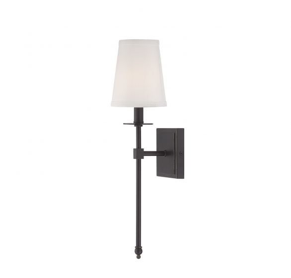 Monroe 1-Light Wall Sconce -Matte Black