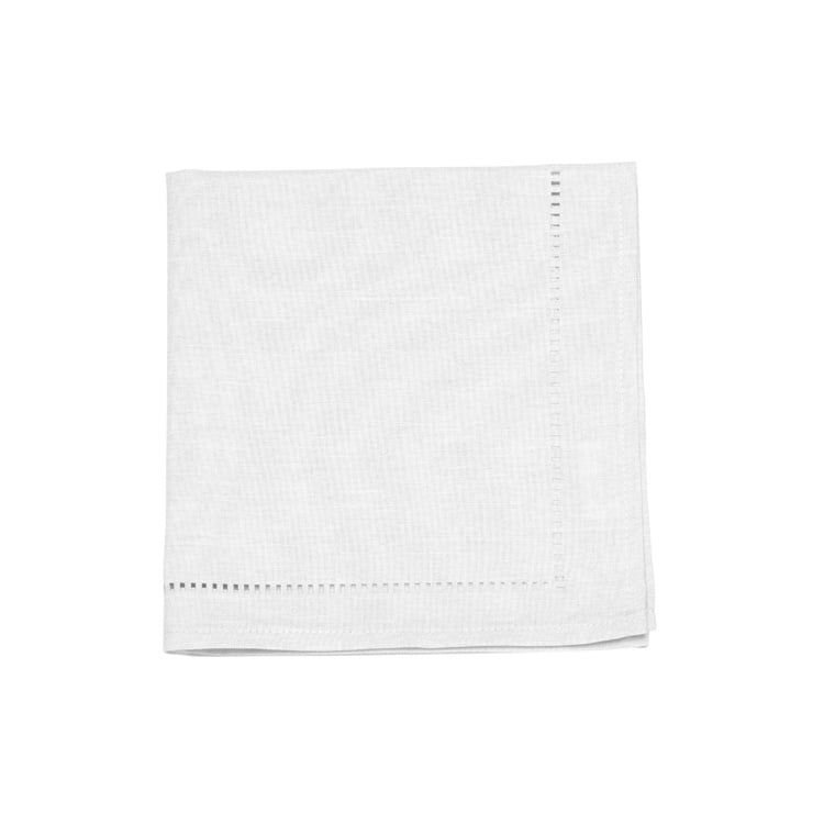 Linen Look Napkin S/4 - , Color: White