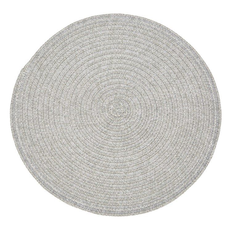 Urban Round Placemat - , Color: Champagne