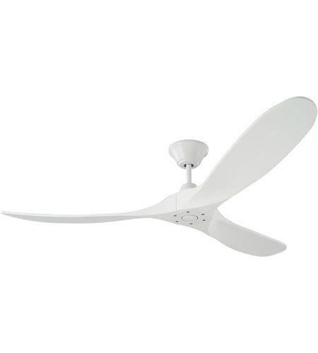 Maverick Ceiling Fan -, Color: Matte White, Size: 52&quot;
