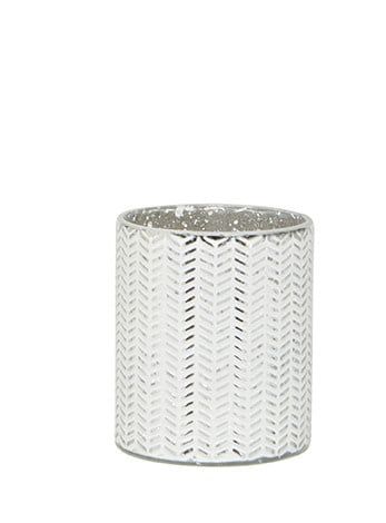 Shimmer Candle Holder -, Size: Small