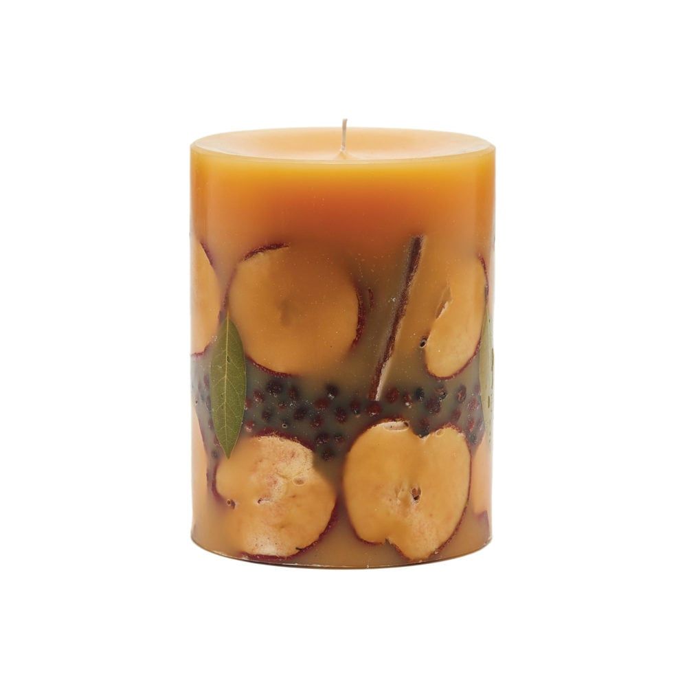 Spicy Apple , Size: Medium Botanical Candle