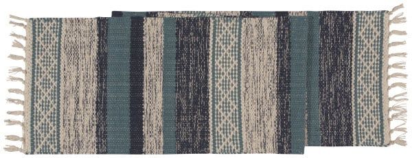 72&quot; Table Runner Alder - , Color: Lagoon