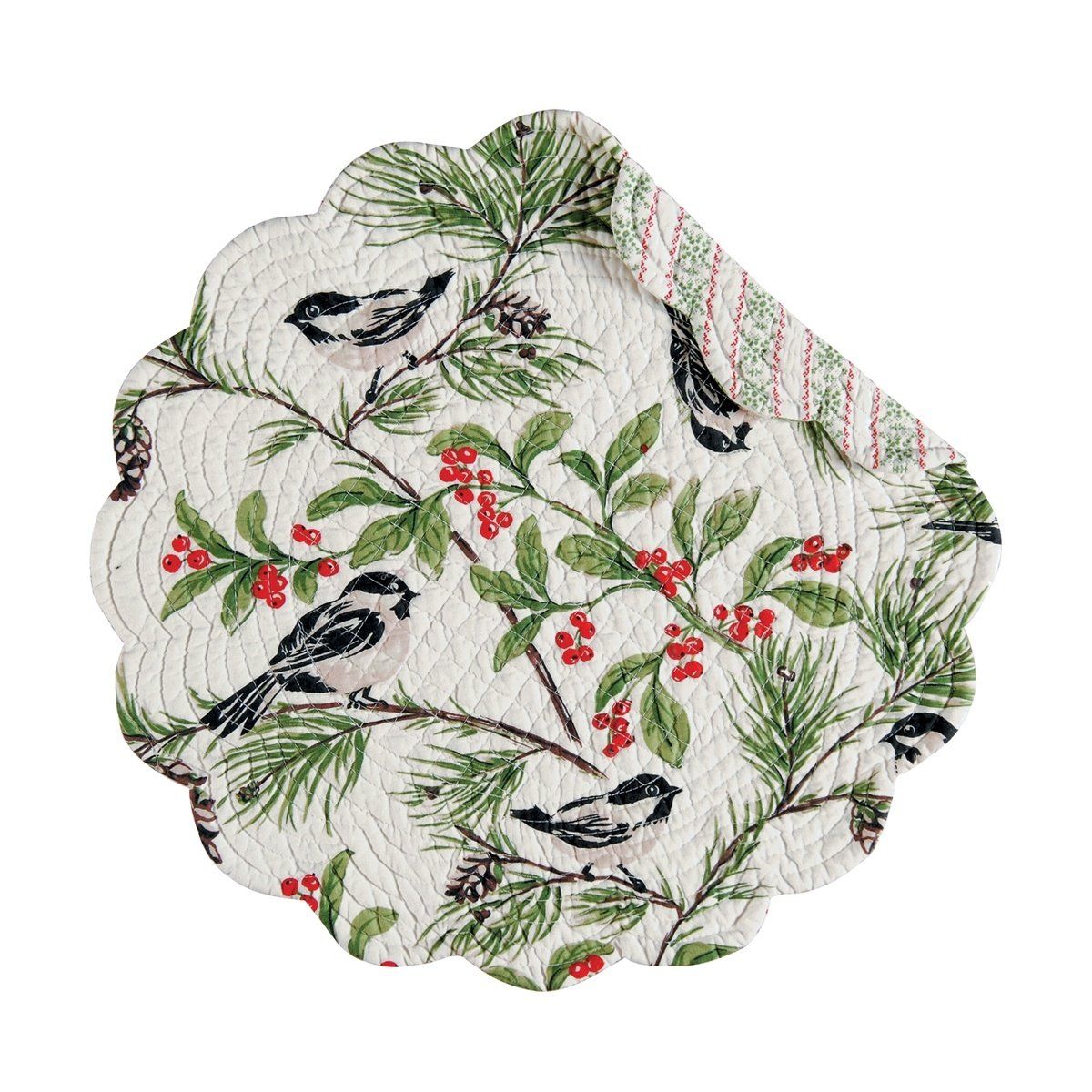 Chickadee Round Placemat