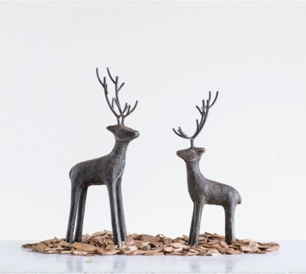 Cast Iron Standing Deer