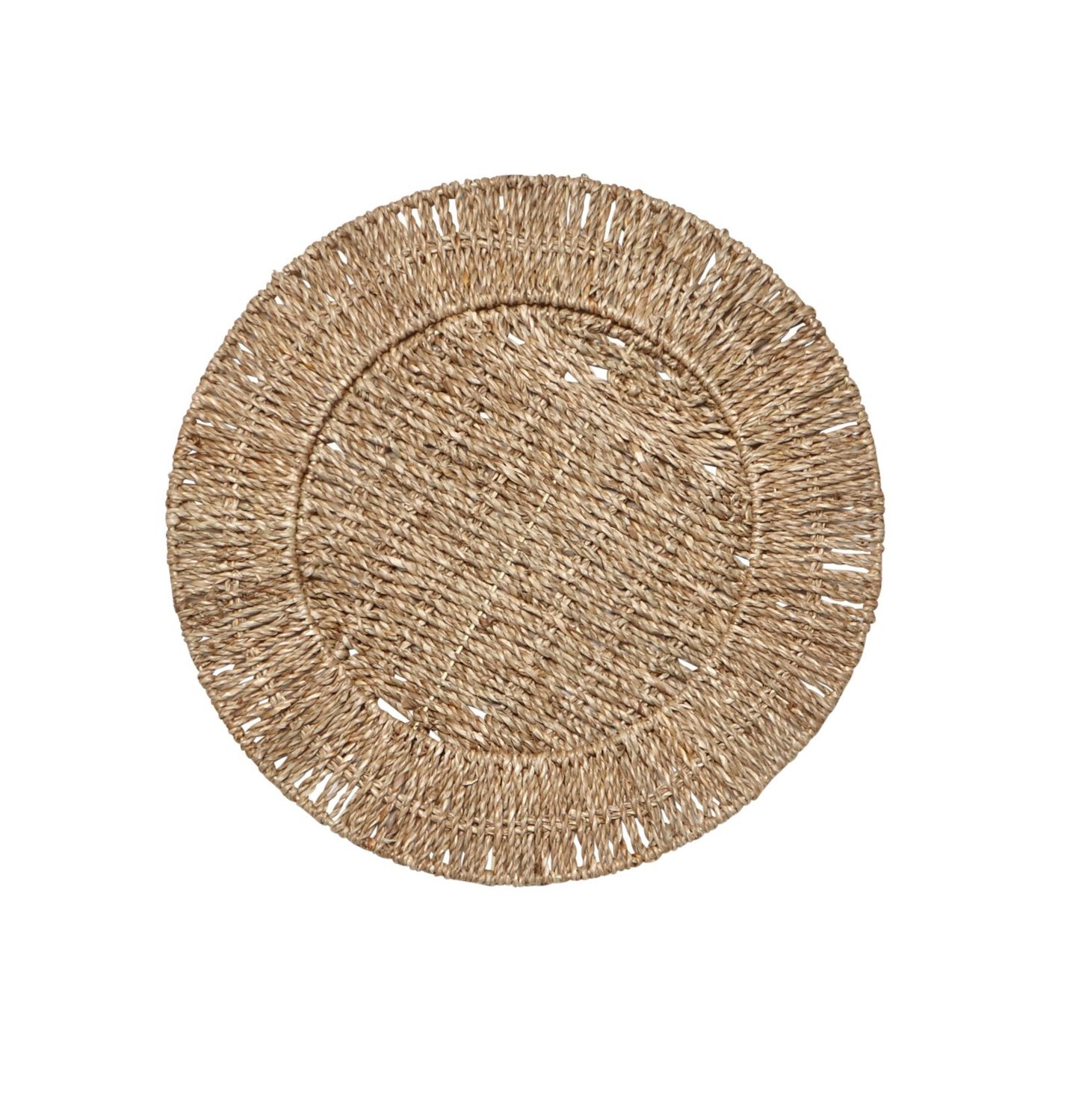 Woven Seagrass Charger