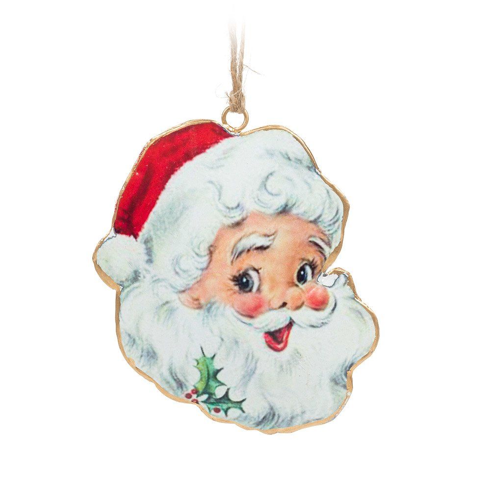 Vintage Santa Ornament