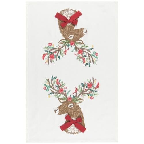 Dasher Deer - Tea Towel