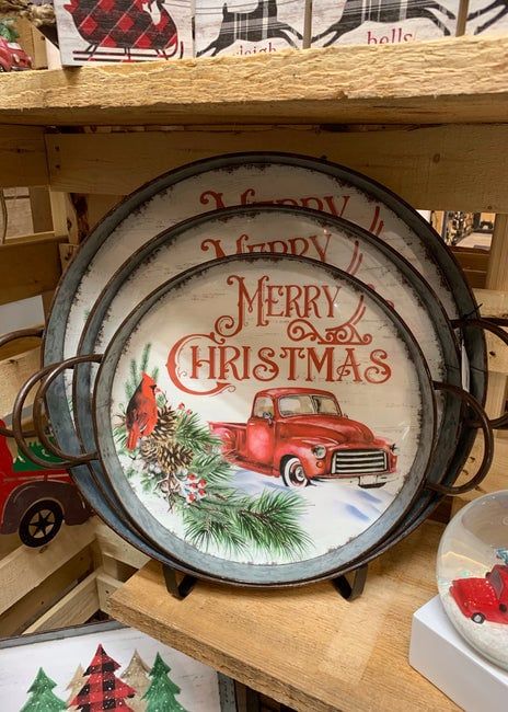 Holiday Truck Tray - Small (Tri)